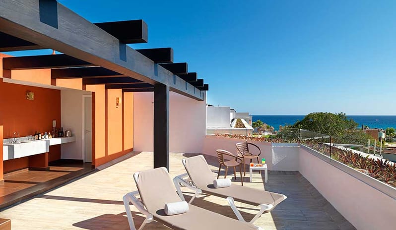 HARD ROCK HACIENDA TWO BEDROOM DELUXE GRAND SKY TERRACE TERRACE